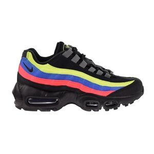 Nike Air Max 95 GS in Black and Volt
